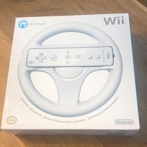 Nintendo Wii Wheel, new, still in box!
